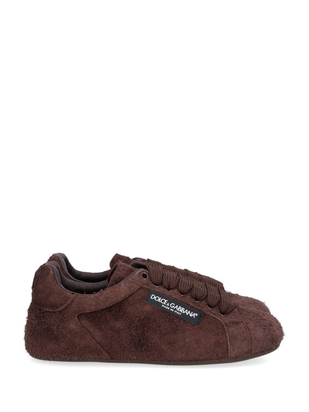 Suede & Leather Sneakers Brown