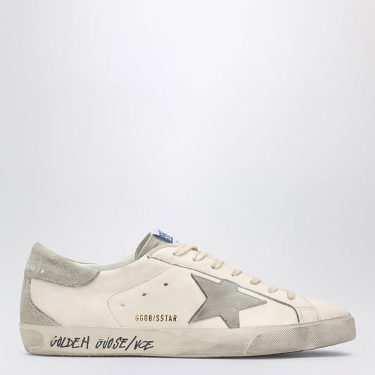 White/Grey Super-Star Sneakers